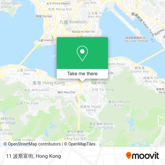 11 波斯富街地圖