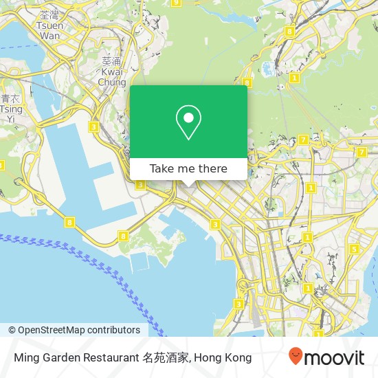 Ming Garden Restaurant 名苑酒家 map