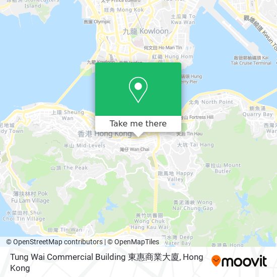 Tung Wai Commercial Building 東惠商業大廈 map