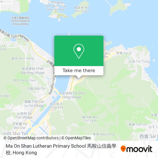 Ma On Shan Lutheran Primary School 馬鞍山信義學校 map