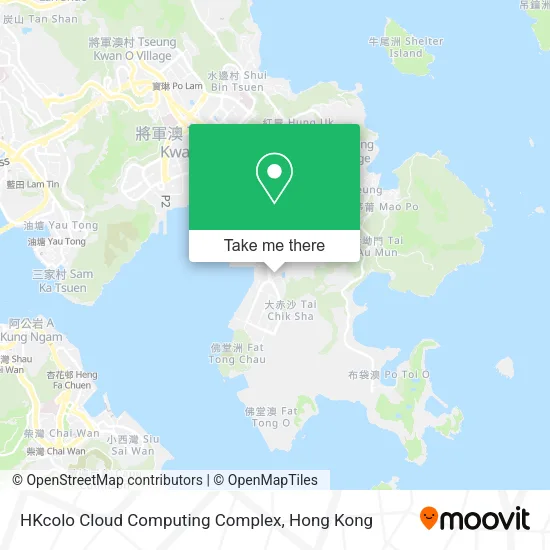 HKcolo Cloud Computing Complex地圖