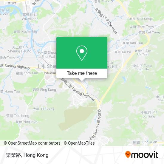 樂業路 map