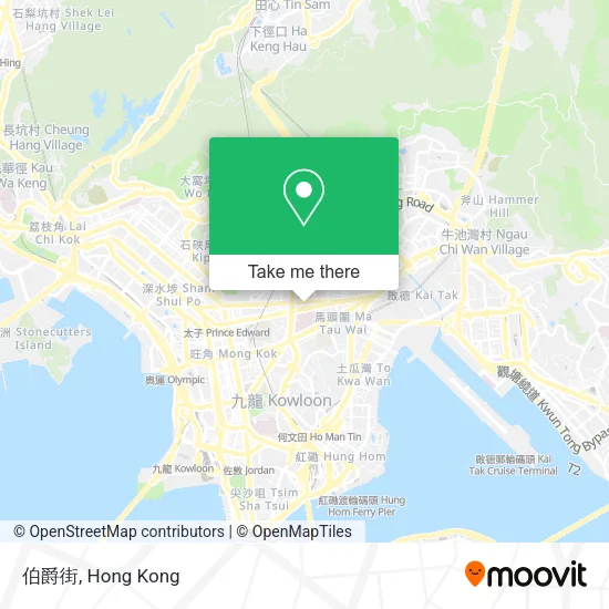 伯爵街地圖