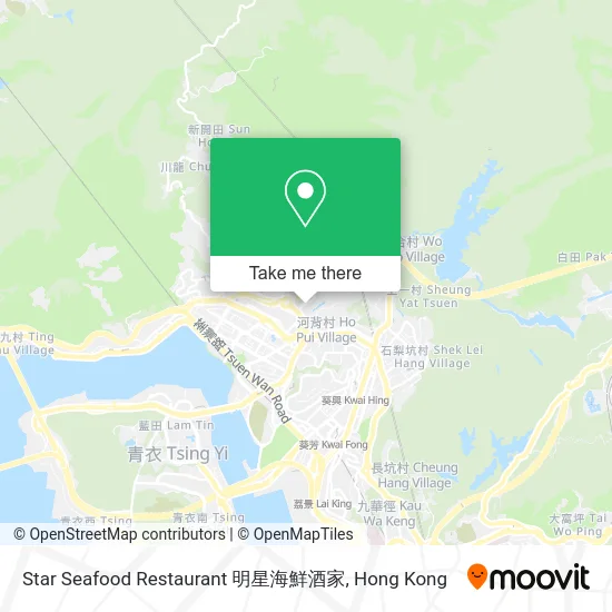 Star Seafood Restaurant 明星海鮮酒家 map
