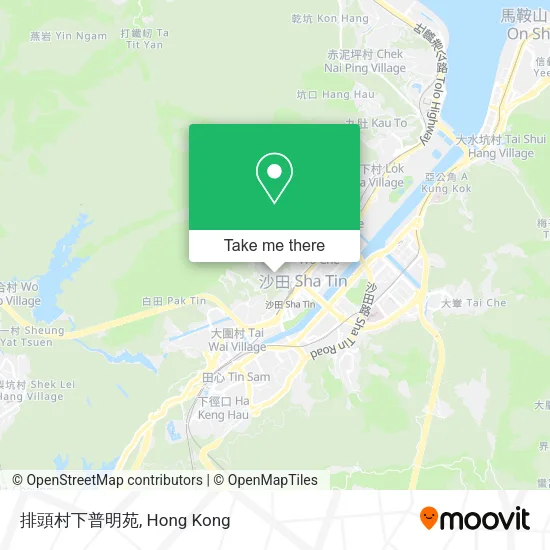 排頭村下普明苑地圖
