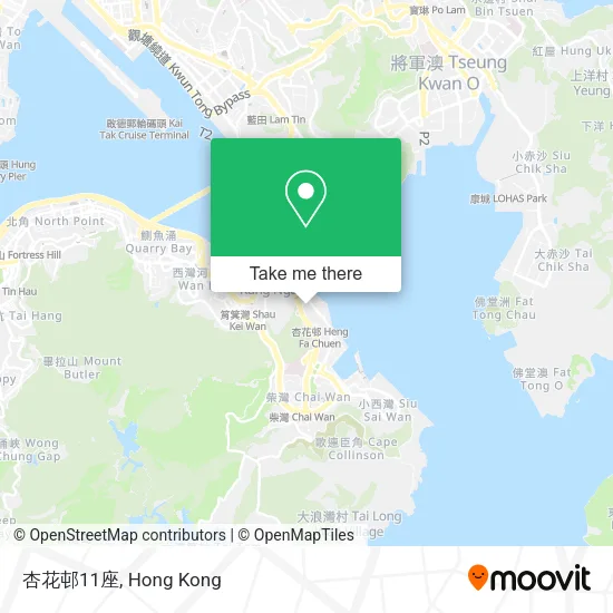 杏花邨11座地圖