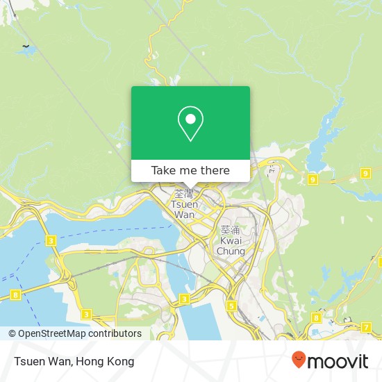Tsuen Wan map