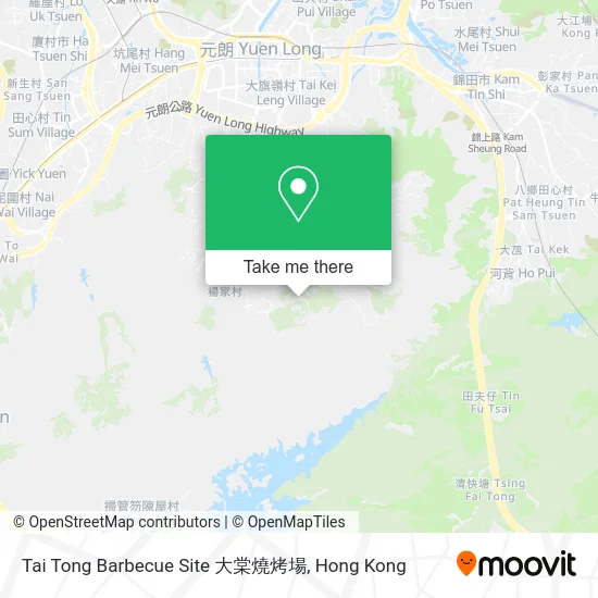 Tai Tong Barbecue Site 大棠燒烤場 map