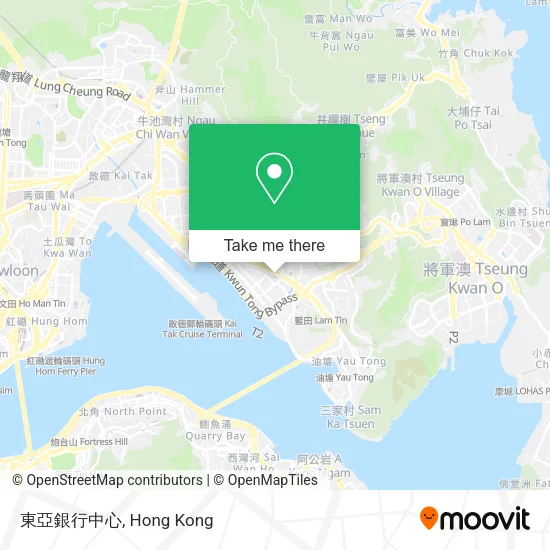 東亞銀行中心 map