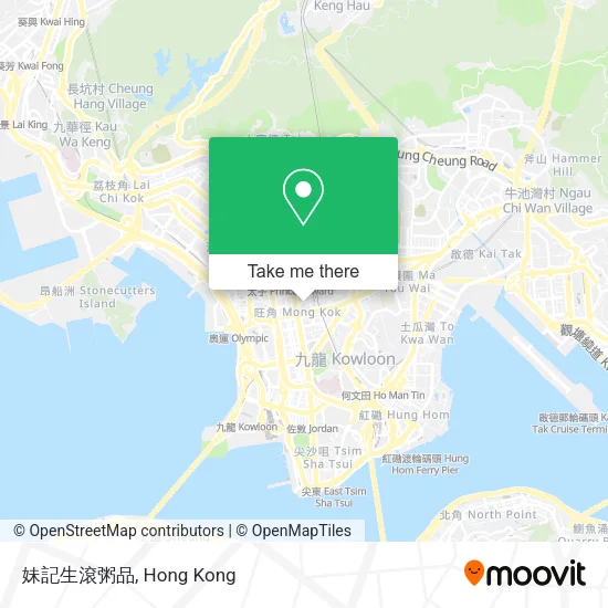 妹記生滾粥品地圖