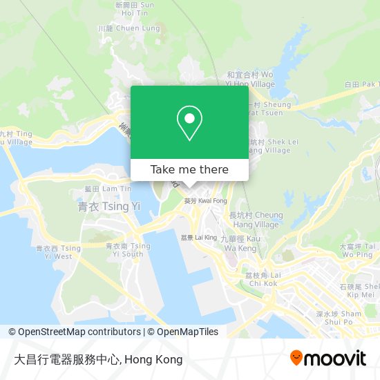 大昌行電器服務中心 map