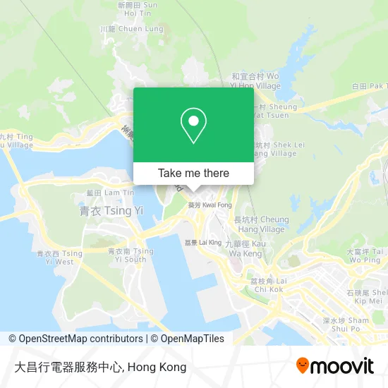 大昌行電器服務中心地圖
