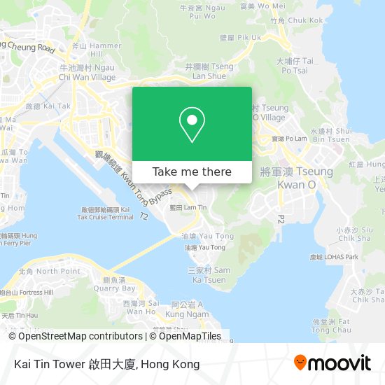 Kai Tin Tower 啟田大廈 map
