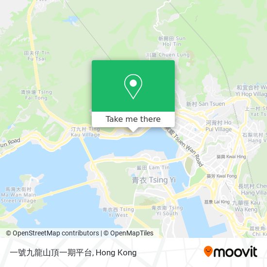 一號九龍山頂一期平台 map