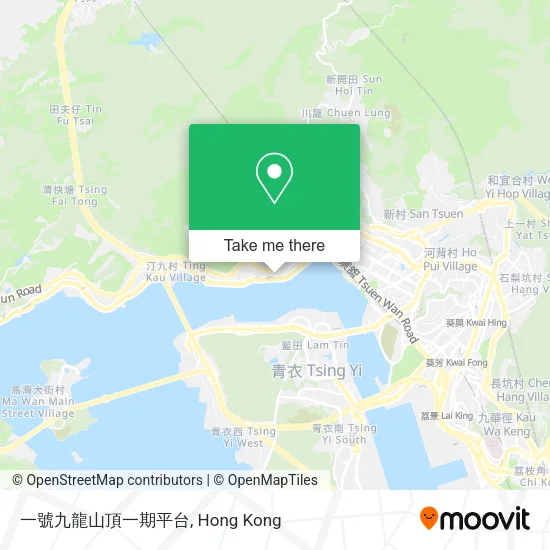 一號九龍山頂一期平台地圖