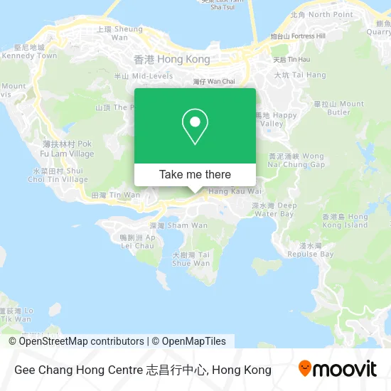 Gee Chang Hong Centre 志昌行中心地圖