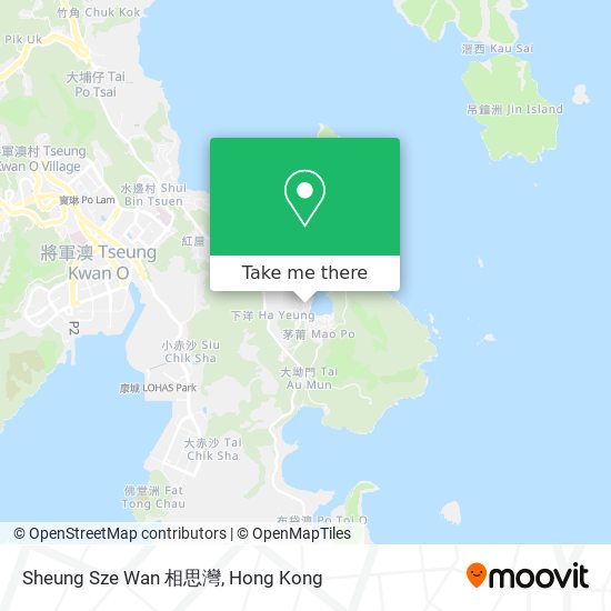 Sheung Sze Wan 相思灣 map