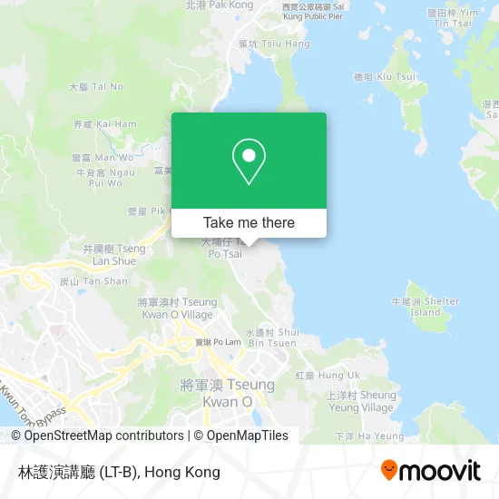 林護演講廳 (LT-B)地圖