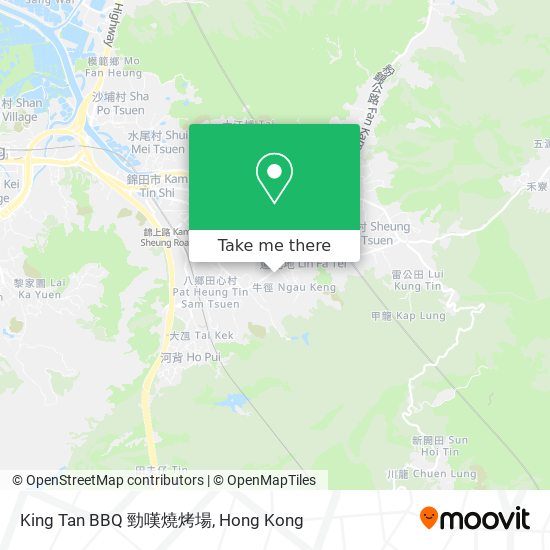King Tan BBQ  勁嘆燒烤場 map