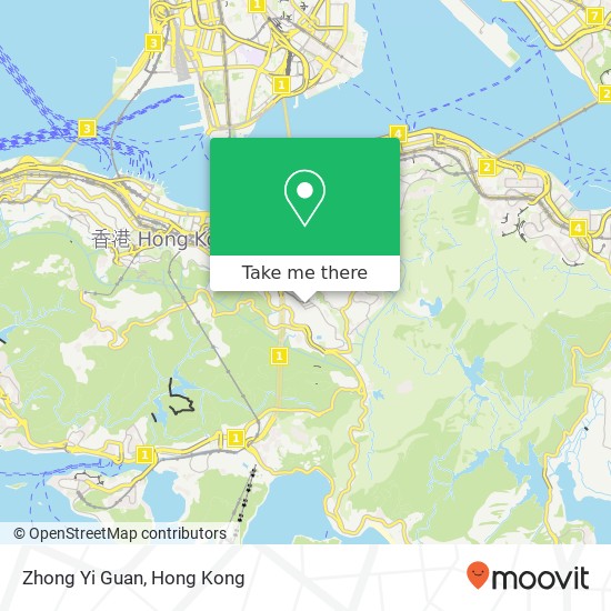 Zhong Yi Guan map