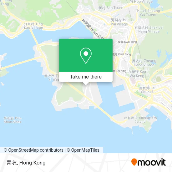 青衣 map