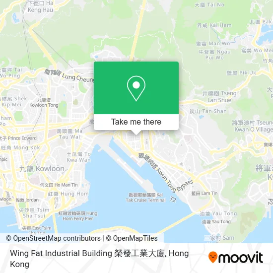 Wing Fat Industrial Building 榮發工業大廈 map