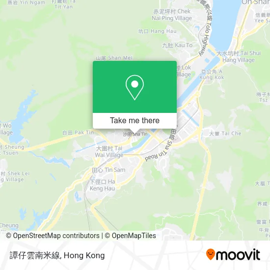 譚仔雲南米線地圖