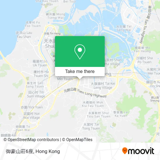 御豪山莊6座 map