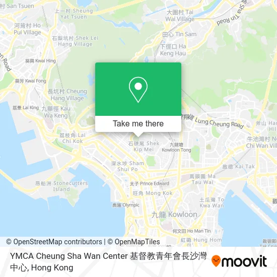 YMCA Cheung Sha Wan Center 基督教青年會長沙灣中心 map