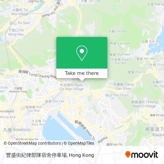 豐盛街紀律部隊宿舍停車場 map
