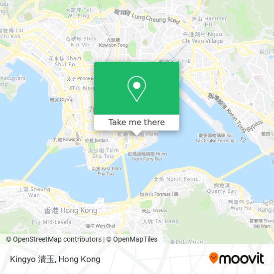 Kingyo 清玉 map