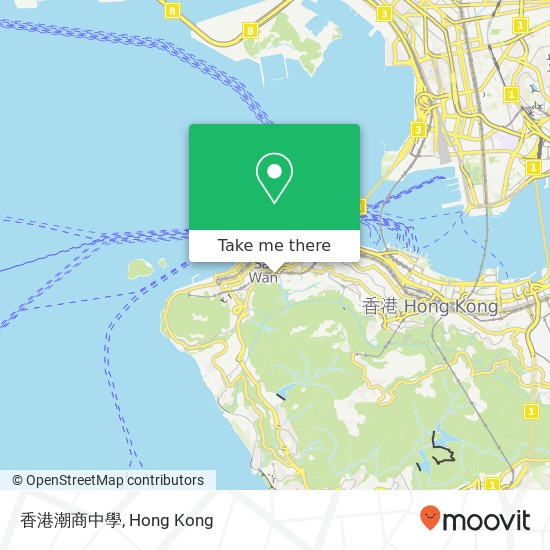 香港潮商中學 map