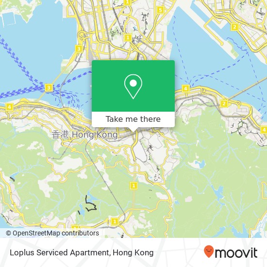 Loplus Serviced Apartment map