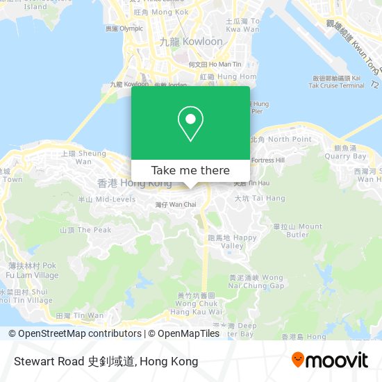 Stewart Road 史釗域道 map