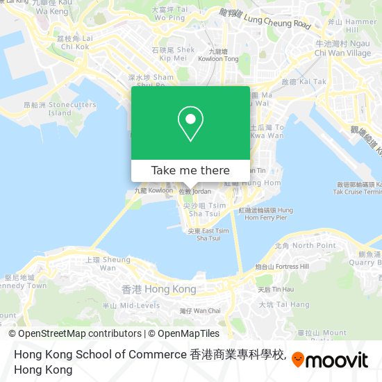 Hong Kong School of Commerce 香港商業專科學校 map