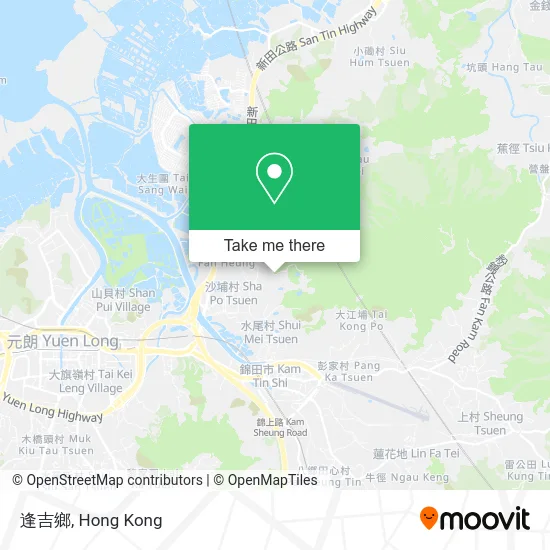逢吉鄉 map