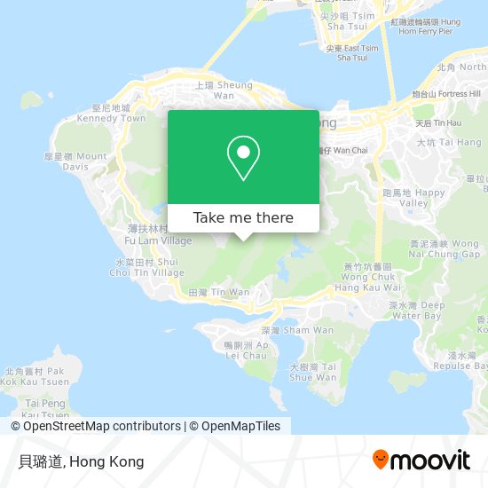 貝璐道 map