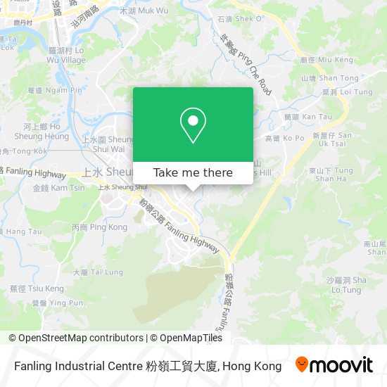 Fanling Industrial Centre 粉嶺工貿大廈 map