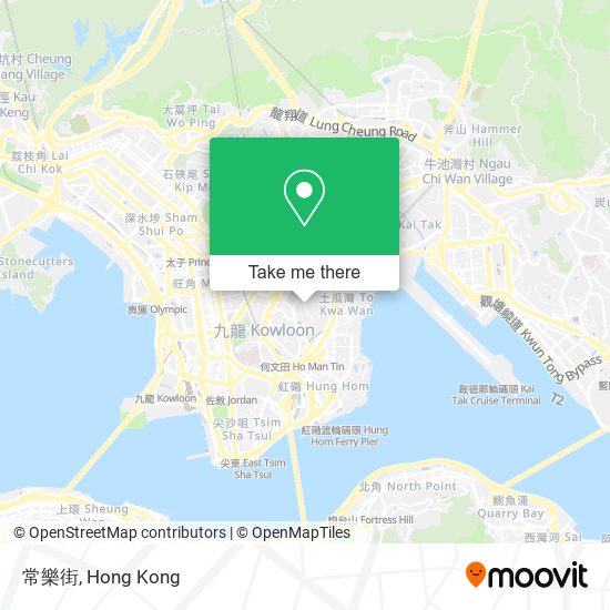 常樂街 map