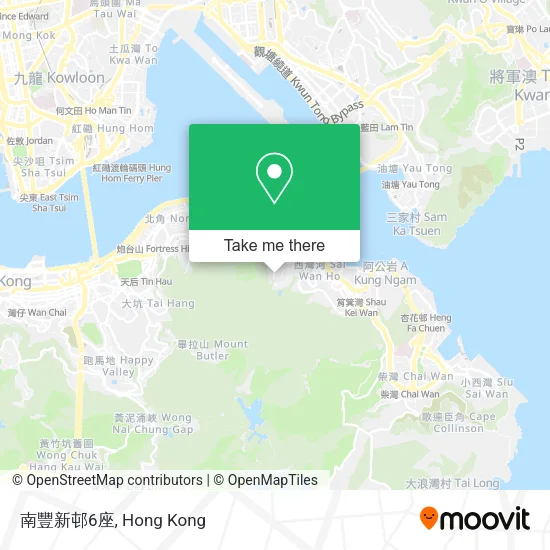 南豐新邨6座地圖
