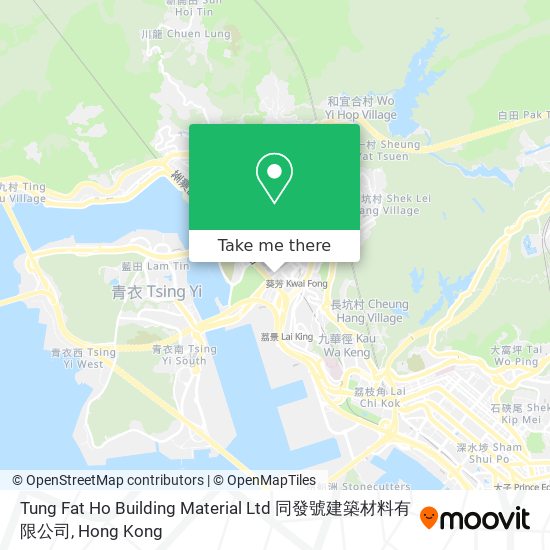 Tung Fat Ho Building Material Ltd 同發號建築材料有限公司 map