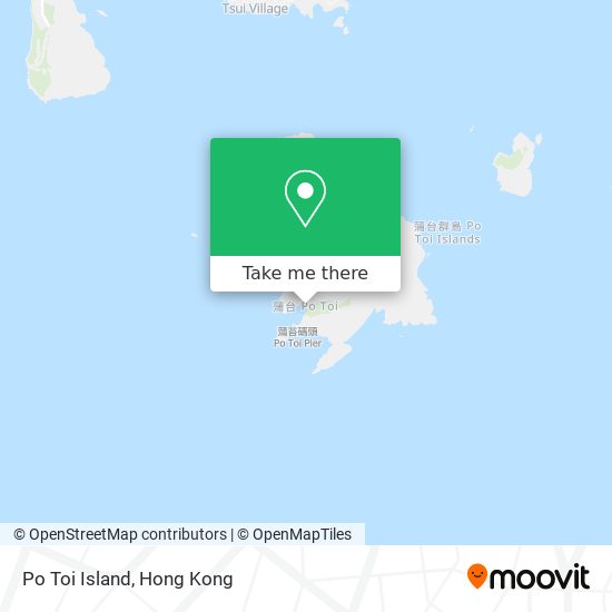 Po Toi Island map
