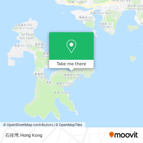 石排灣 map