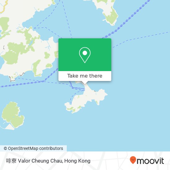 啡寮 Valor Cheung Chau map