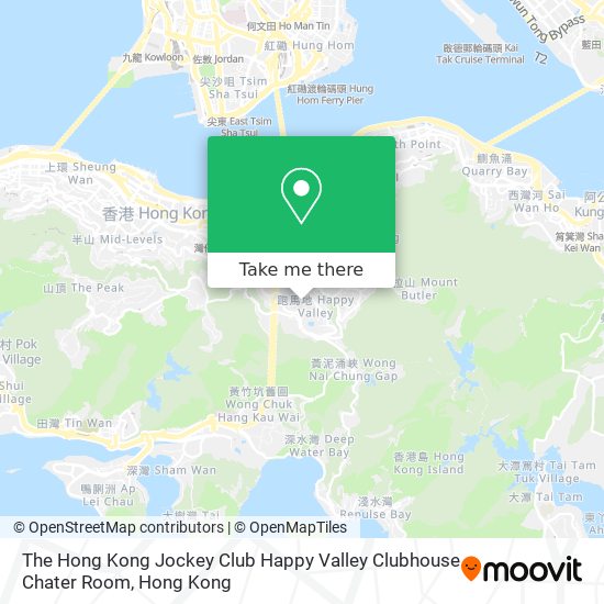 The Hong Kong Jockey Club Happy Valley Clubhouse Chater Room地圖