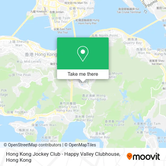 Hong Kong Jockey Club - Happy Valley Clubhouse map