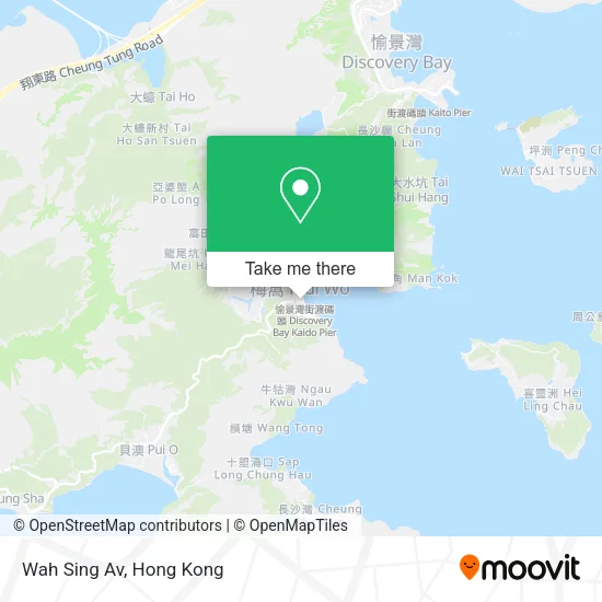 Wah Sing Av map