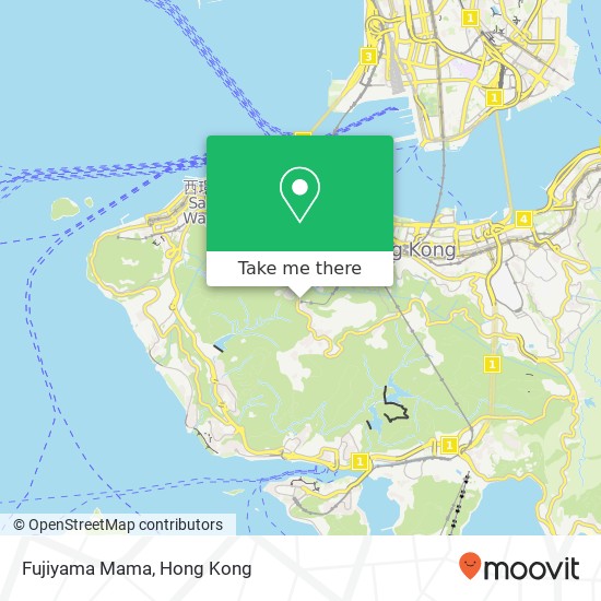 Fujiyama Mama map