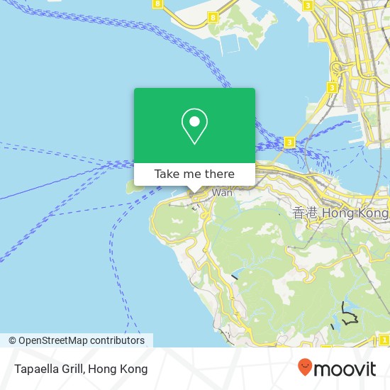 Tapaella Grill map