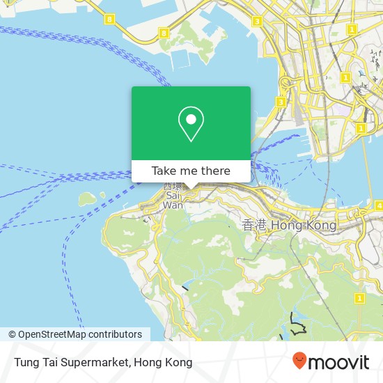 Tung Tai Supermarket地圖